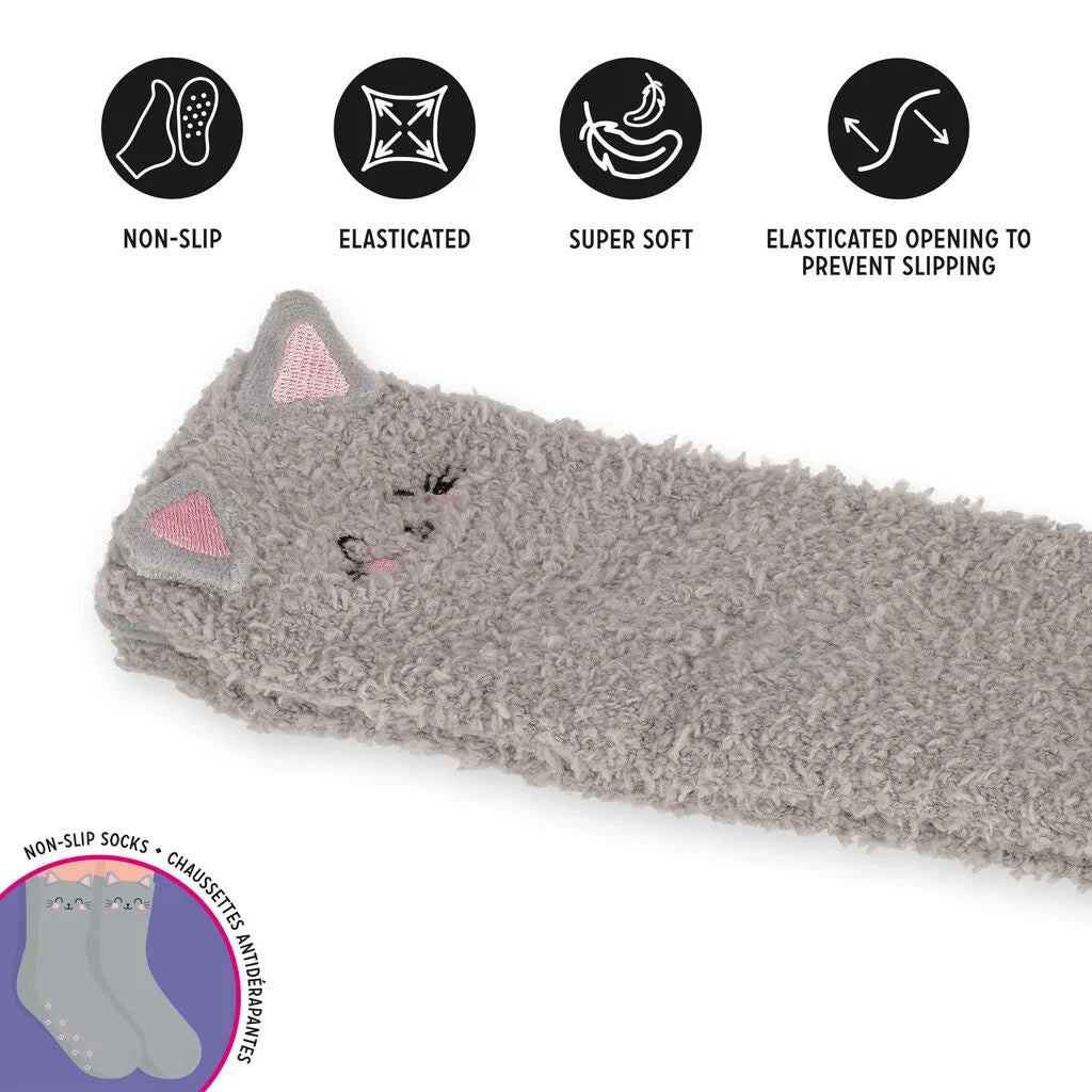 Meias Antiderrapantes It's a Match Kitty - Gato para Crianças | Legami