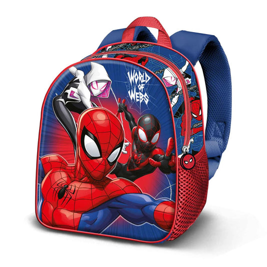 Mochila Infantil 3D Spider-Man Word | Cérda