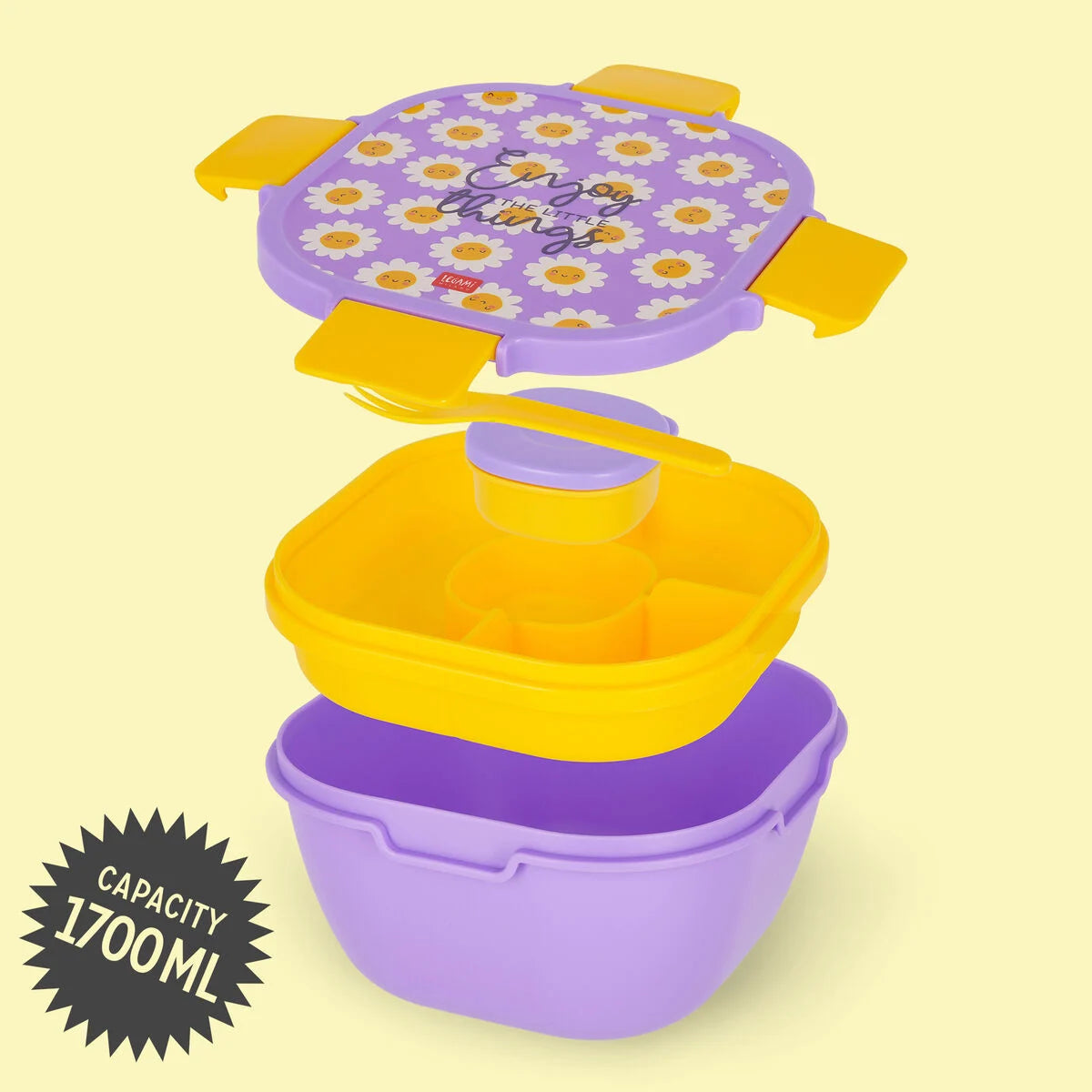 Lunch Box Legami Daisy