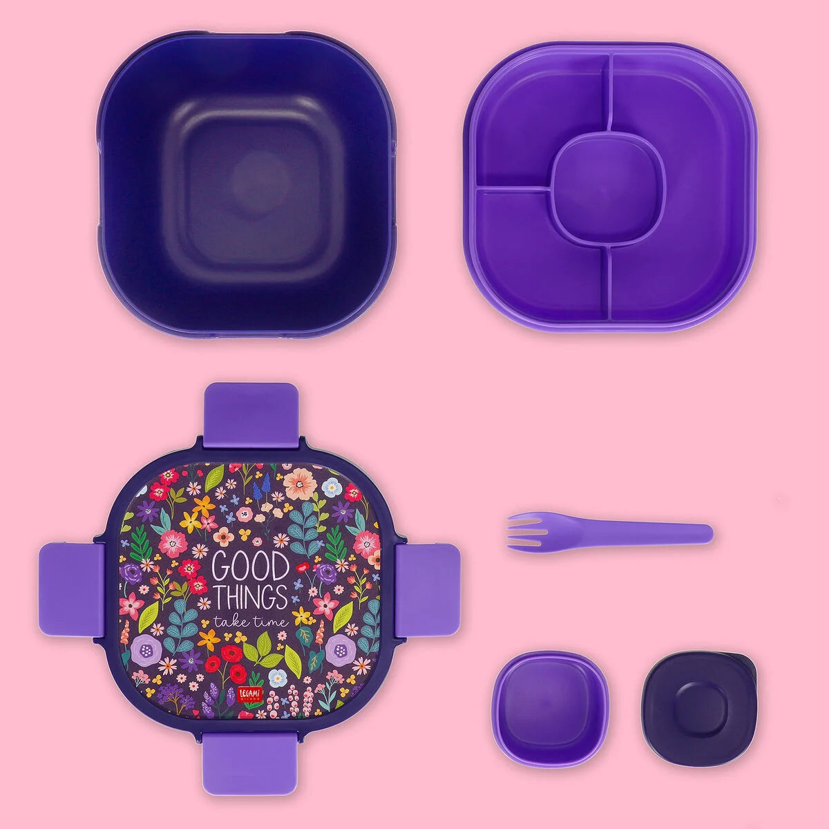 Lunch Box Marmita Flores Flowers | Legami