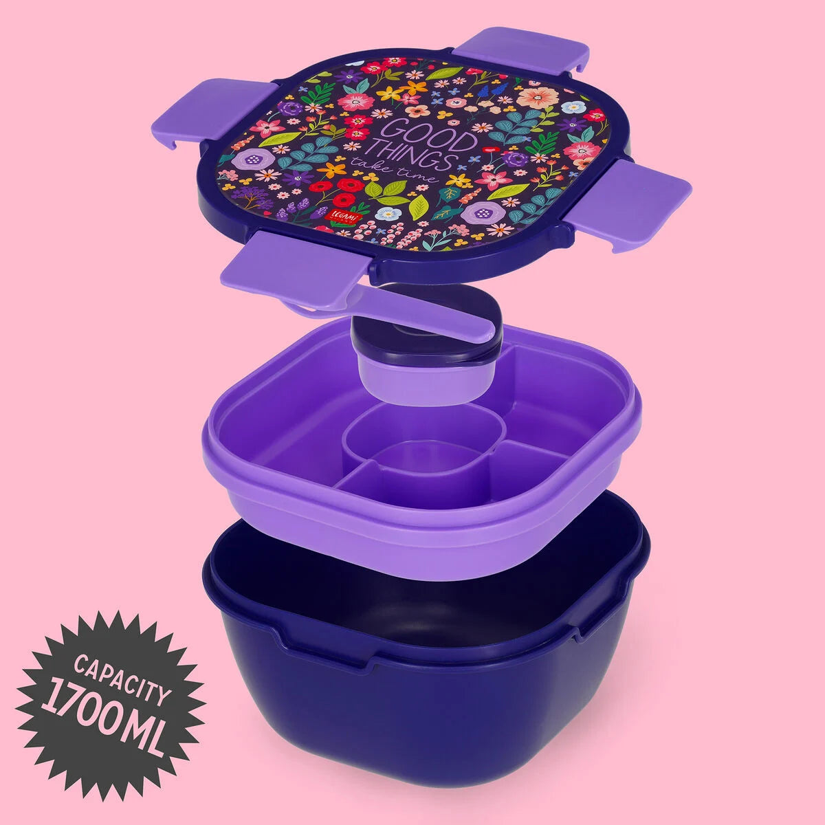 Lunch Box Marmita Flores Flowers | Legami