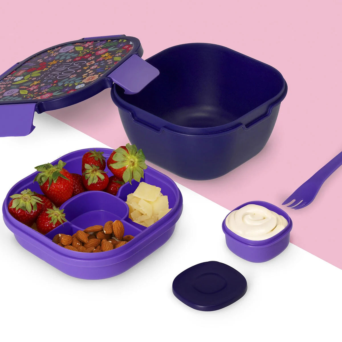 Lunch Box Marmita Flores Flowers | Legami