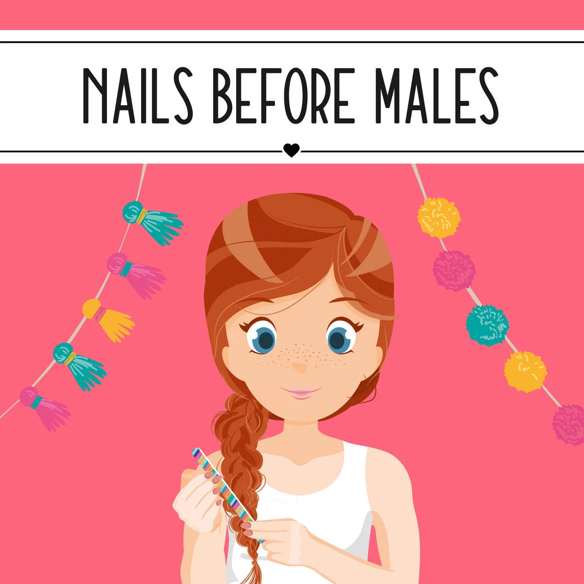 Legami Set de 3 Limas de Uñas - Nails Before Males