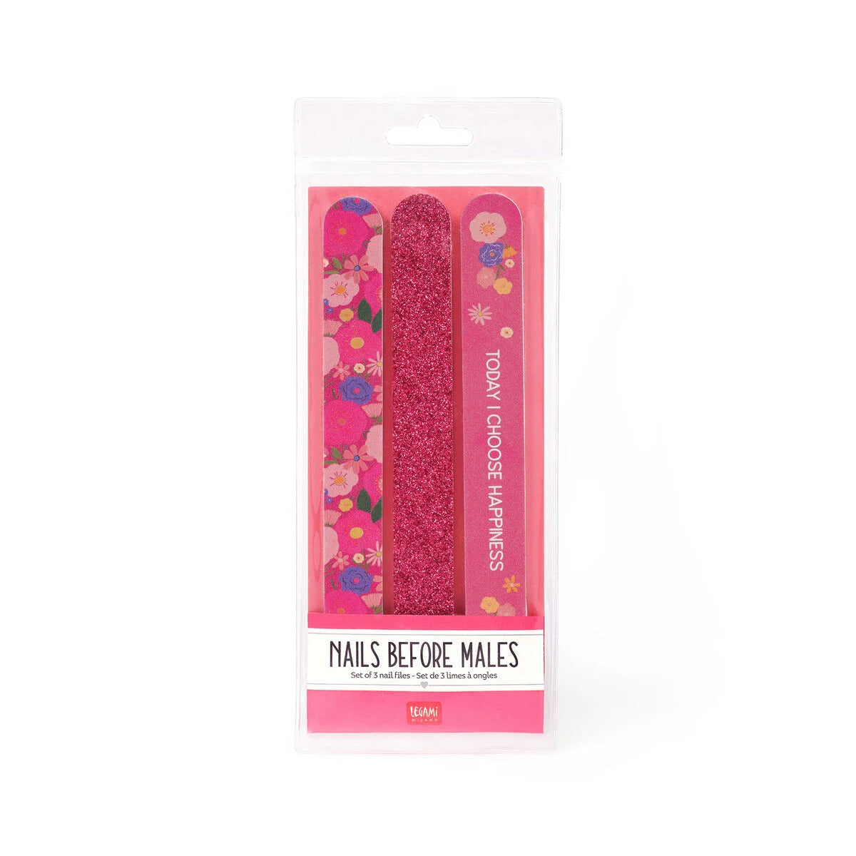 Set de 3 Limas de Uñas Nails Before Males | Legami