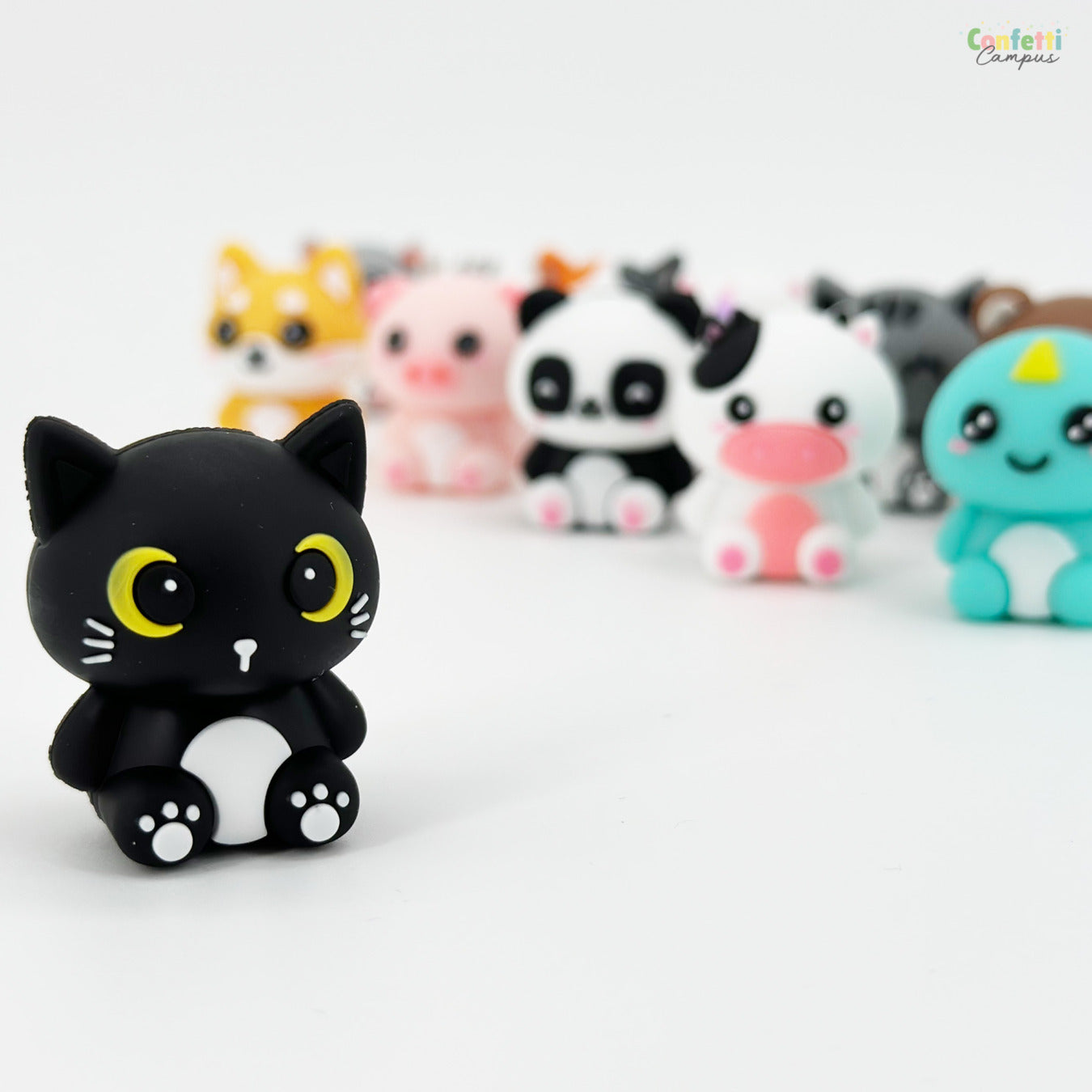 iTotal 3D goma My Little Bestie XL1804K Gato negro