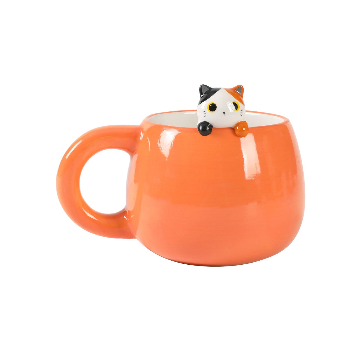 Caneca de Cerâmica com Gato Malhado | iTotal
