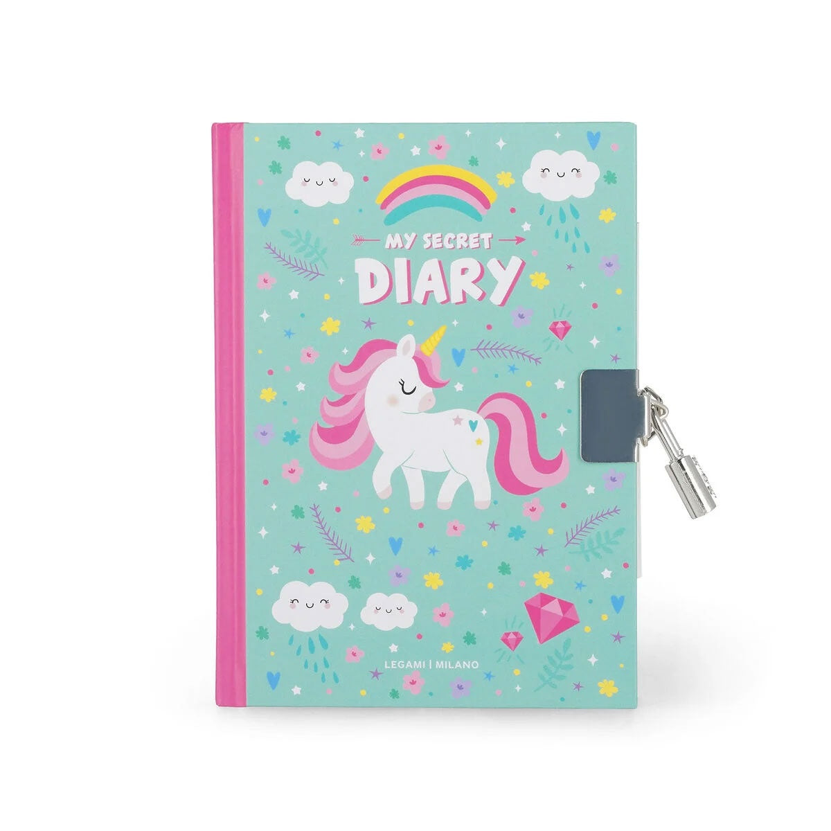 Legami Diario con Candado Unicornio