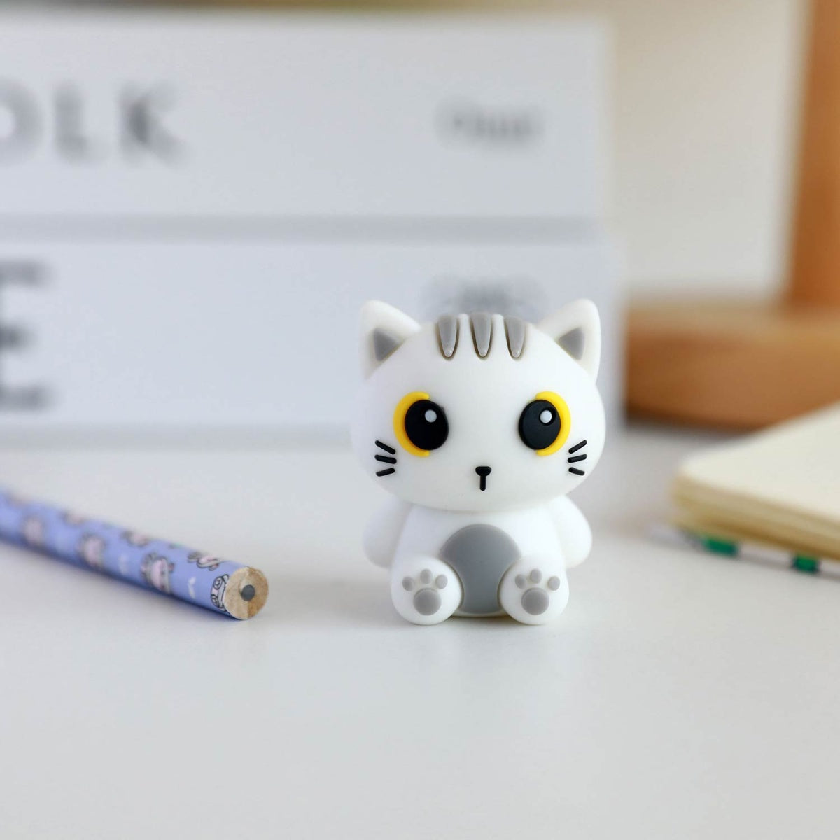 iTotal Meow aiguiseur 3D XL2685F chat blanc