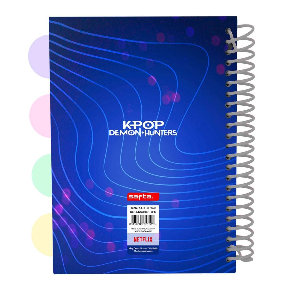 Caderno A5 com Separadores K-POP