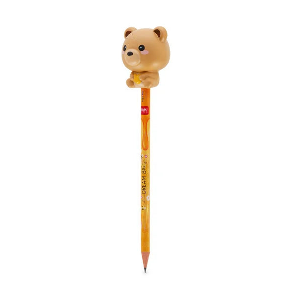 Lápis Com Anti-Stress Squeezies Squishy Legami - Bear Urso