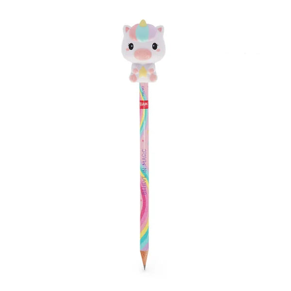 Lápis Com Anti-Stress Squeezies Squishy Legami - Unicornio