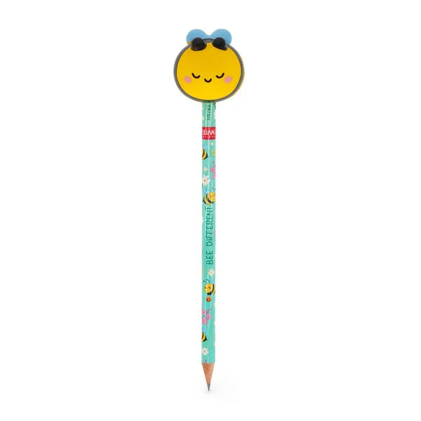 Lápis Com Anti-Stress Squeezies Squishy Legami - Abelha Bee