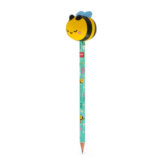 Lápis Com Anti-Stress Squeezies Squishy Legami - Abelha Bee