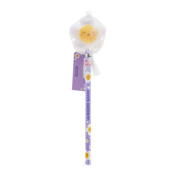 Lápis Com Anti-Stress Squeezies Squishy Legami - Daisy
