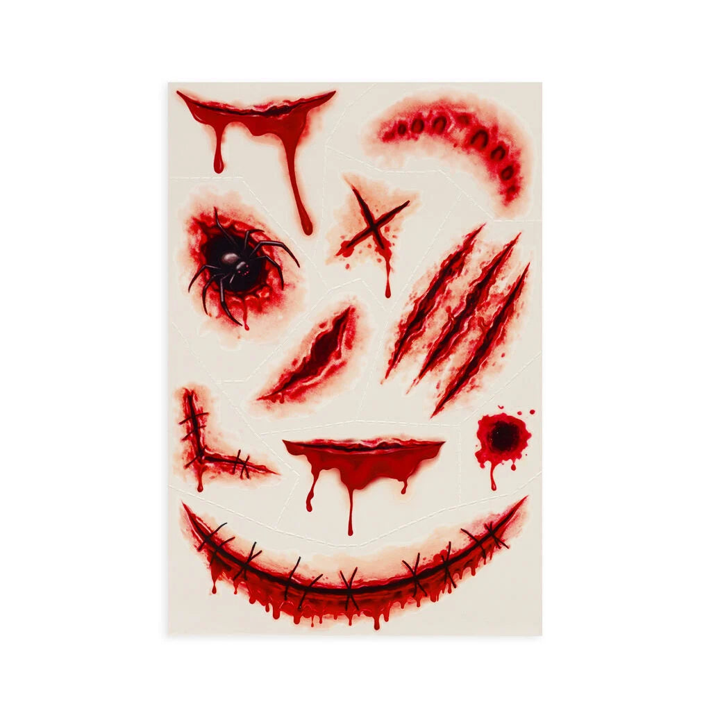 Tatuagens Temporárias para Rosto e Corpo Halloween 2026 Limited Edition | Legami