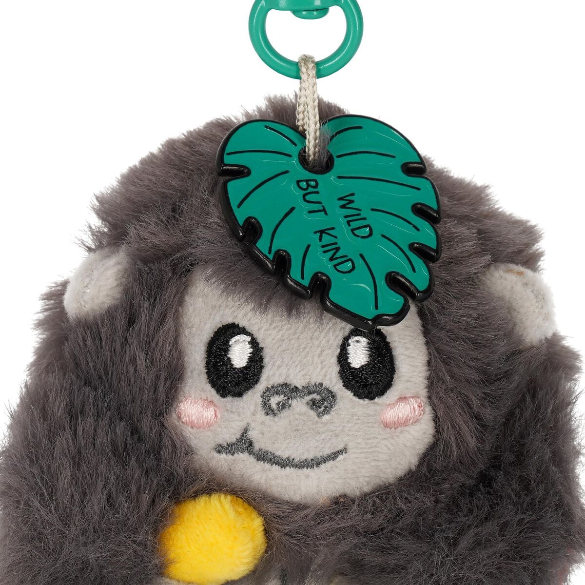 Legami Super Soft Tiny Plush Key Ring Gorilla