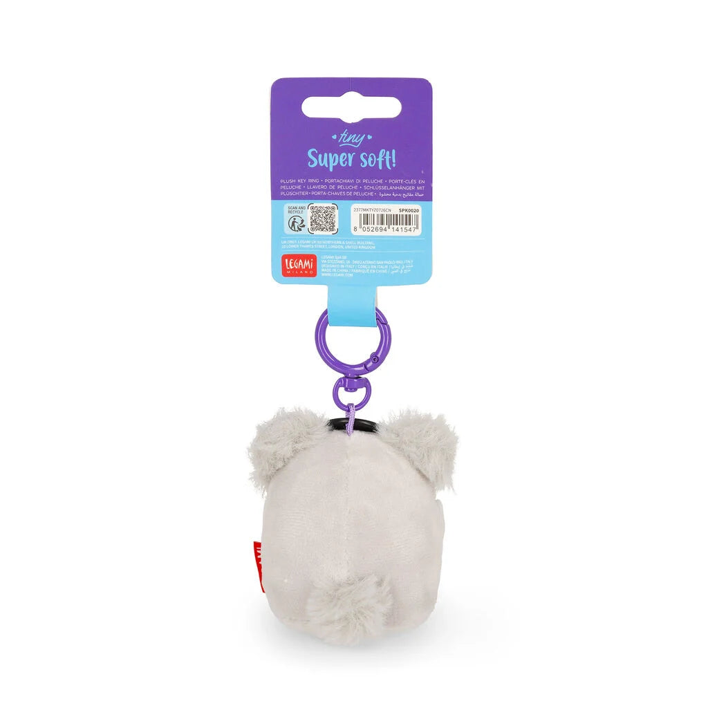 PRÉ-VENDA Porta-Chaves de Peluche Koala Tiny Super Soft Sleeping la Vida Loca | Legami