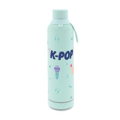 Garrafa Térmica 600ml c/Coluna Mint K-POP | Lovely Story