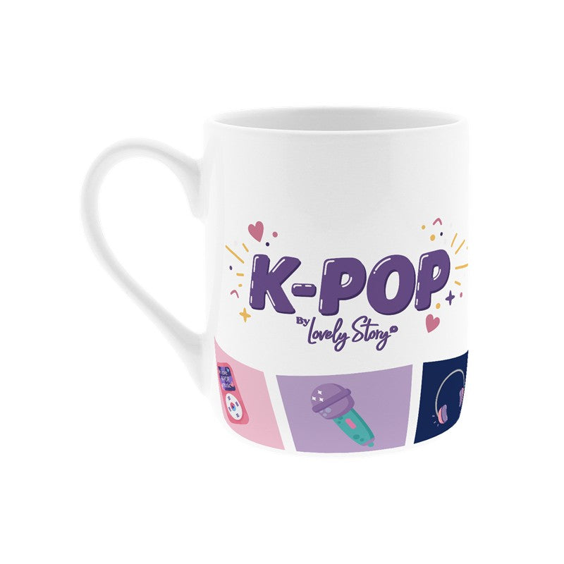 Taza de cerámica K-POP Stars | Lovely Story
