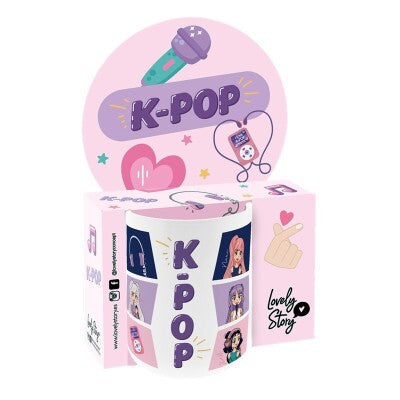 Taza de cerámica K-POP Stars | Lovely Story