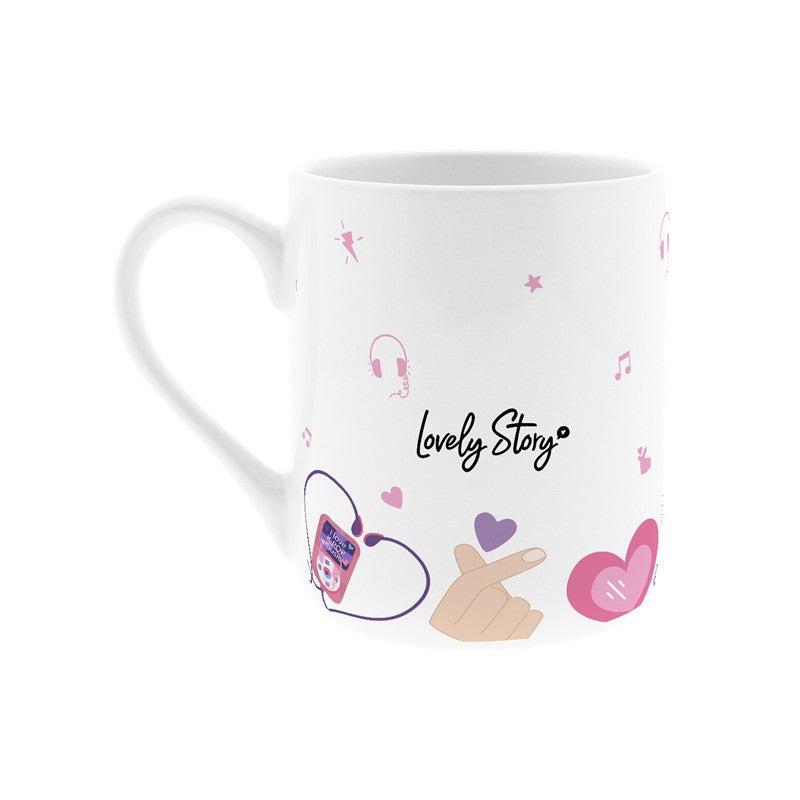 Taza de Cerámica K-POP Vibes | Lovely Story