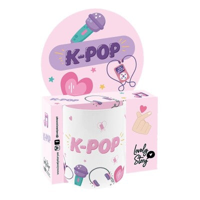 Taza de Cerámica K-POP Vibes | Lovely Story
