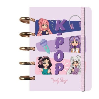 Cuaderno Inteligente K-POP A6 Rosa | Lovely Story