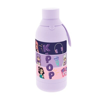 Botella Térmica 500ml Lila K-POP | Lovely Story