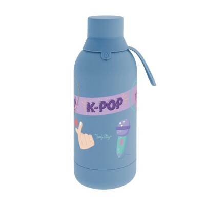 Garrafa Térmica 500ml Petrol Blue K-POP | Lovely Story