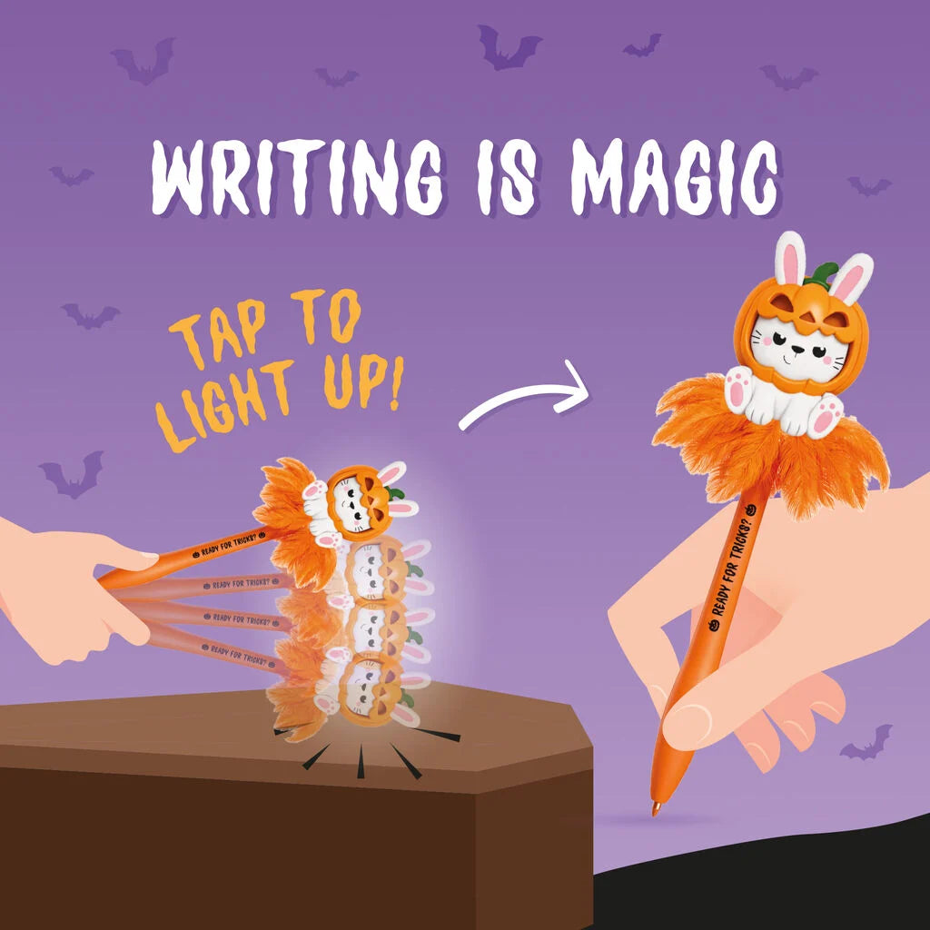 Legami Halloween Writing Is Magic Caneta de Gel com luz - Coelho