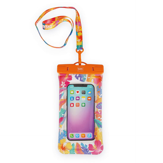 Bolsa impermeable flotante Tropicana Dream para smartphone | Legami