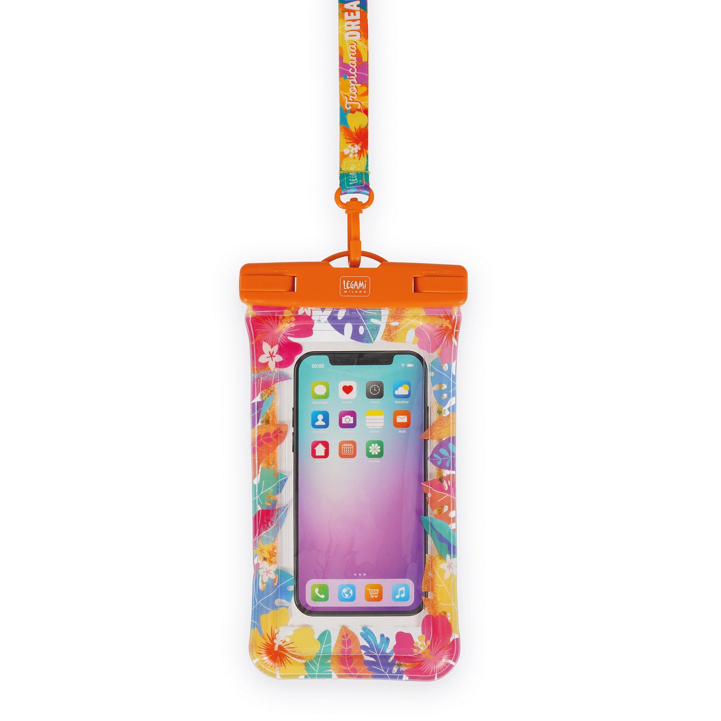 Bolsa impermeable flotante Tropicana Dream para smartphone | Legami