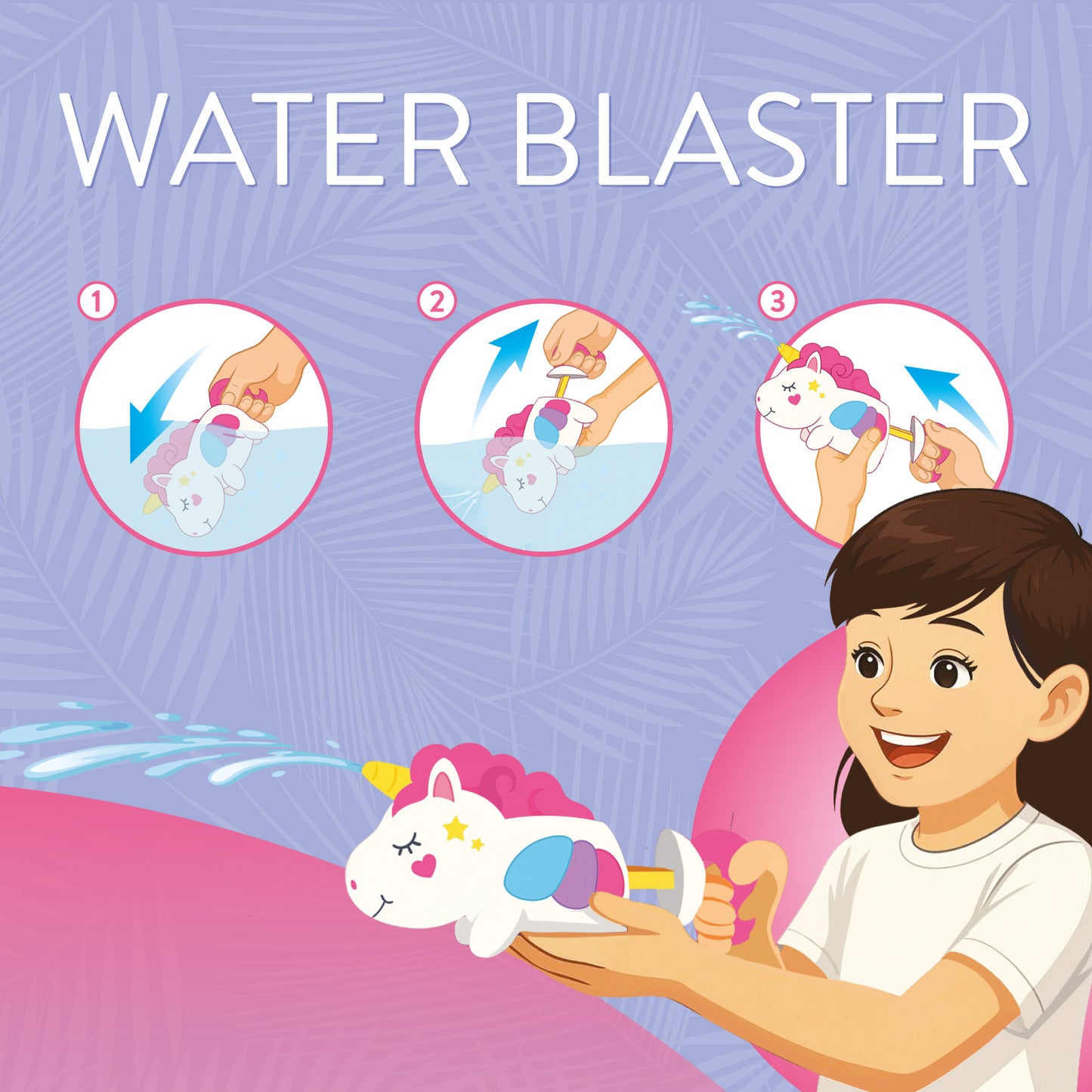 Pistola de Agua Unicornio | Legami