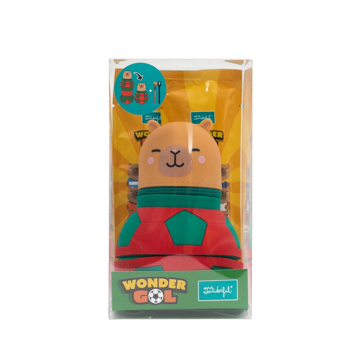 WonderGol – Estuche Balón con Bolígrafos Portugal | Mr. Wonderful