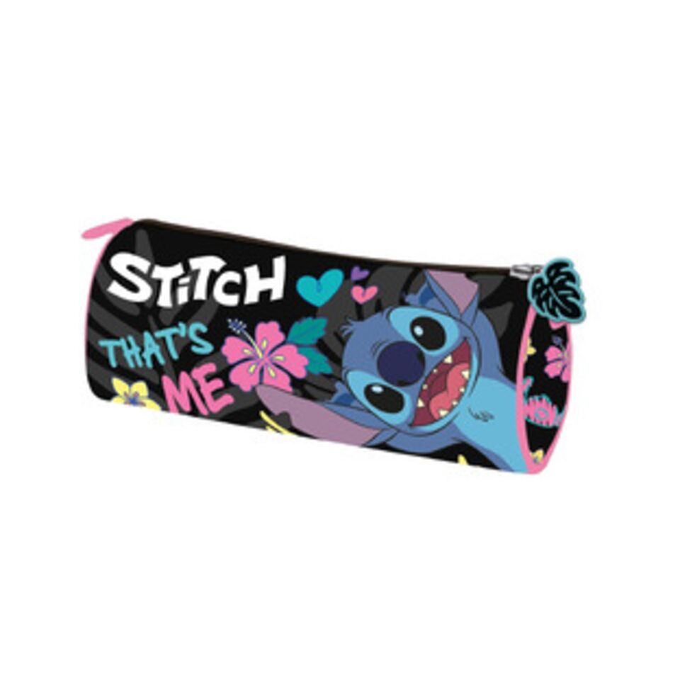 Estojo Redondo Stitch