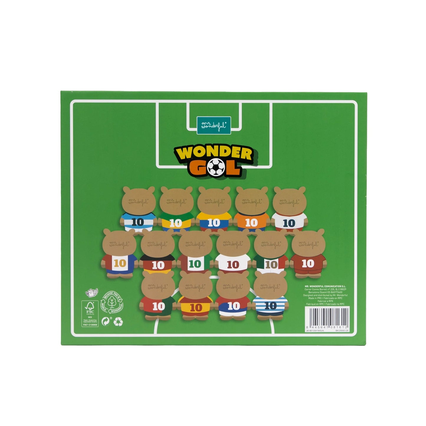 Mr Wonderful WonderGol Estojo Premium Colecionador Vazio