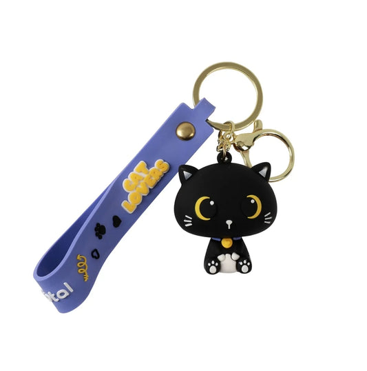 iTotal Porta-chaves Gato Preto