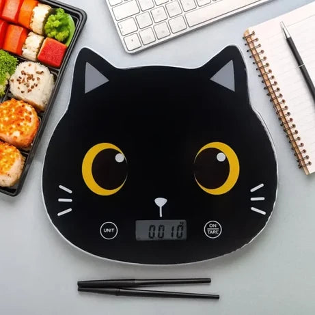 Balança de Cozinha Gato Preto | iTotal