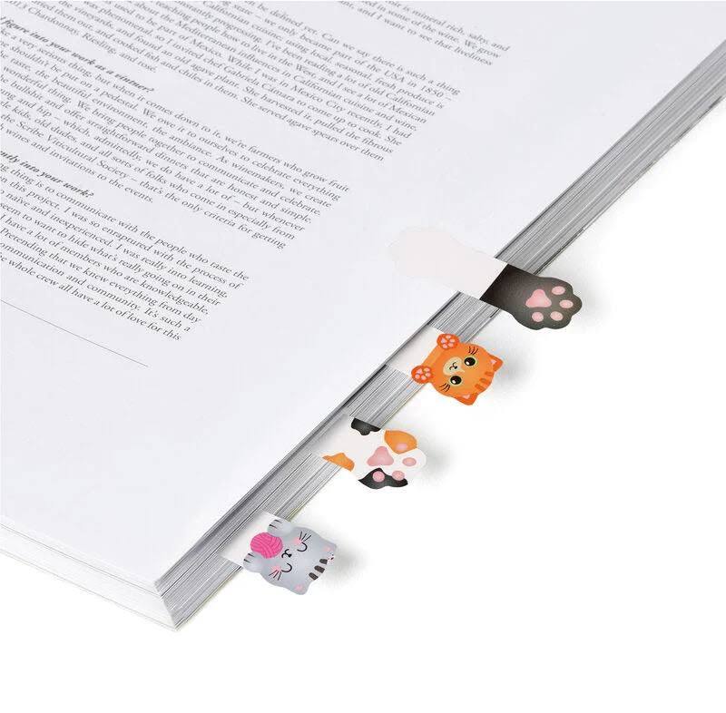 Marcadores de Página Adhesivos Meow | Legami