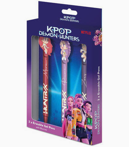 K-POP Conjunto 3 canetas gel