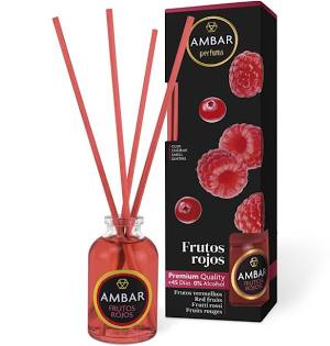 Ambar Perfums Ambientador 30ml Frutos Rojos - Frutos Vermelhos