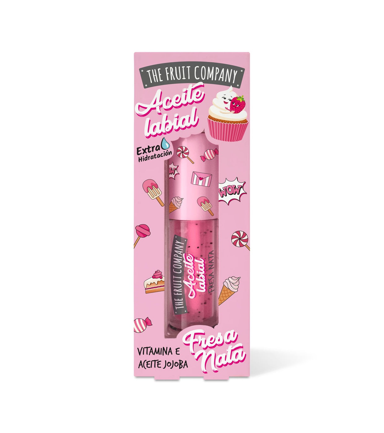 The Fruit Company Aceite labial Fresa Nata