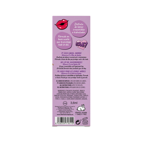 The Fruit Company Aceite Labial Mora