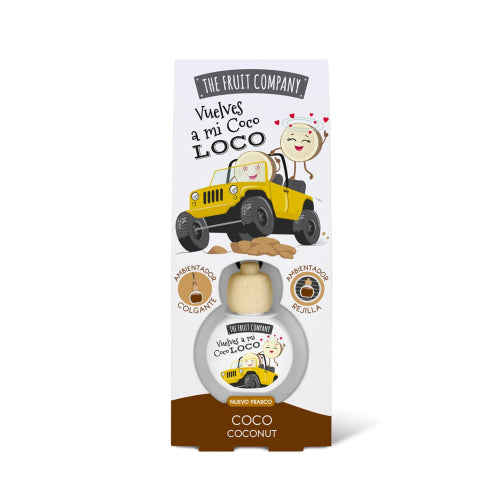 The Fruit Company Ambientador Carro Liquido Coco