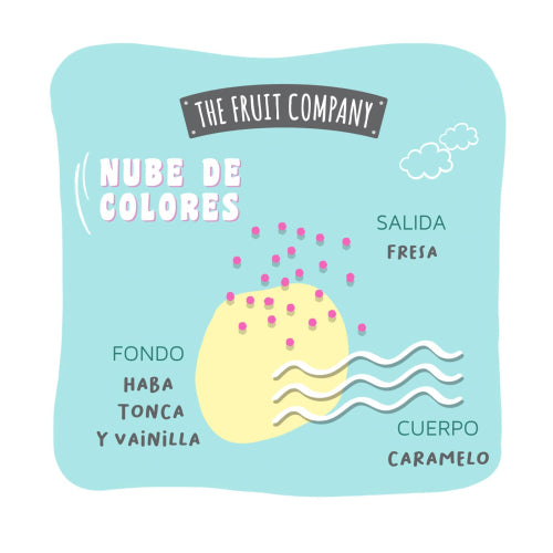 TFC Ambientador Nube de colores