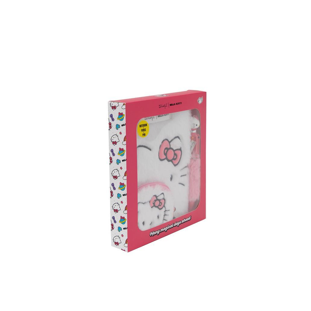 Mr Wonderful Set A5 de papelería, monedero y bolígrafo Hello Kitty