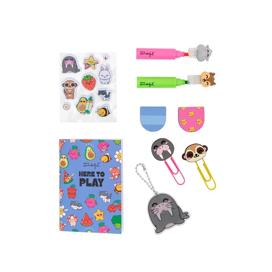 Kit Decorar Agenda Here To Play | Mr. Wonderful