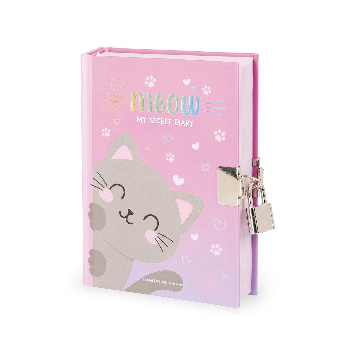 Legami diario secreto con candado DIA0014 Miau