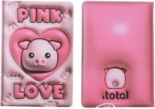 iTotal Notebook 3D Cochon rose XL1840X