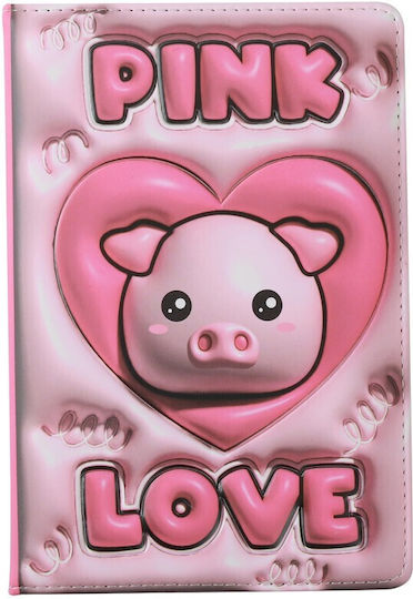 iTotal Notebook 3D Cochon rose XL1840X